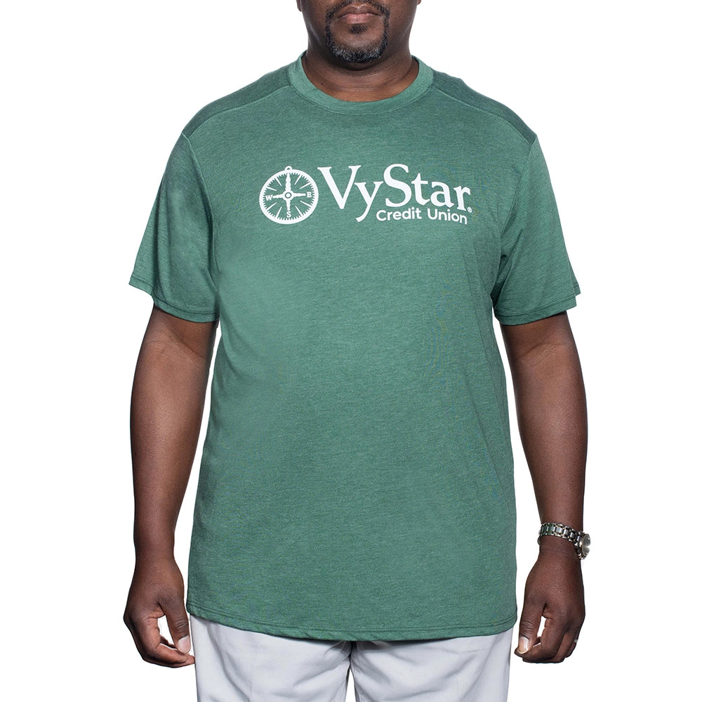 Heathered Green Tri-Blend T-shirt