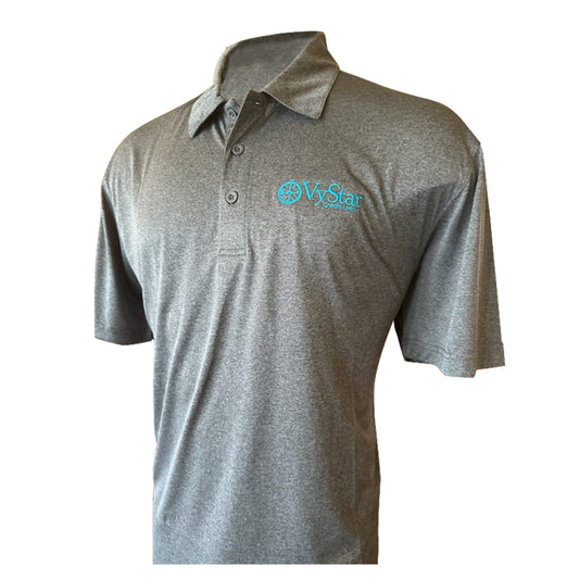 Team Polo - Men's Heathered Grey