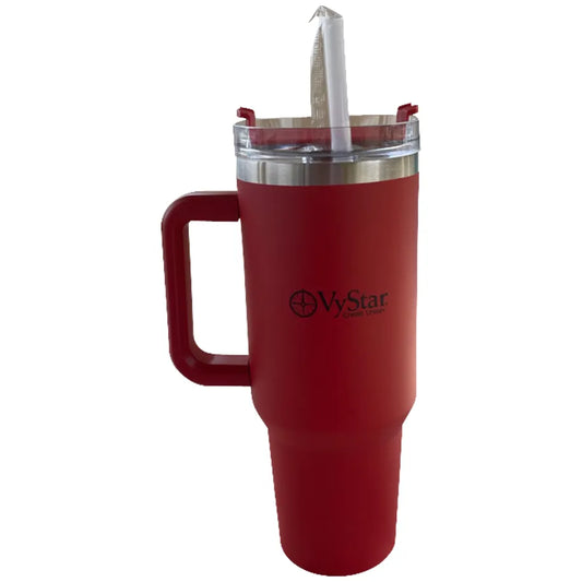 Red Serious 40 oz Travel Tumbler