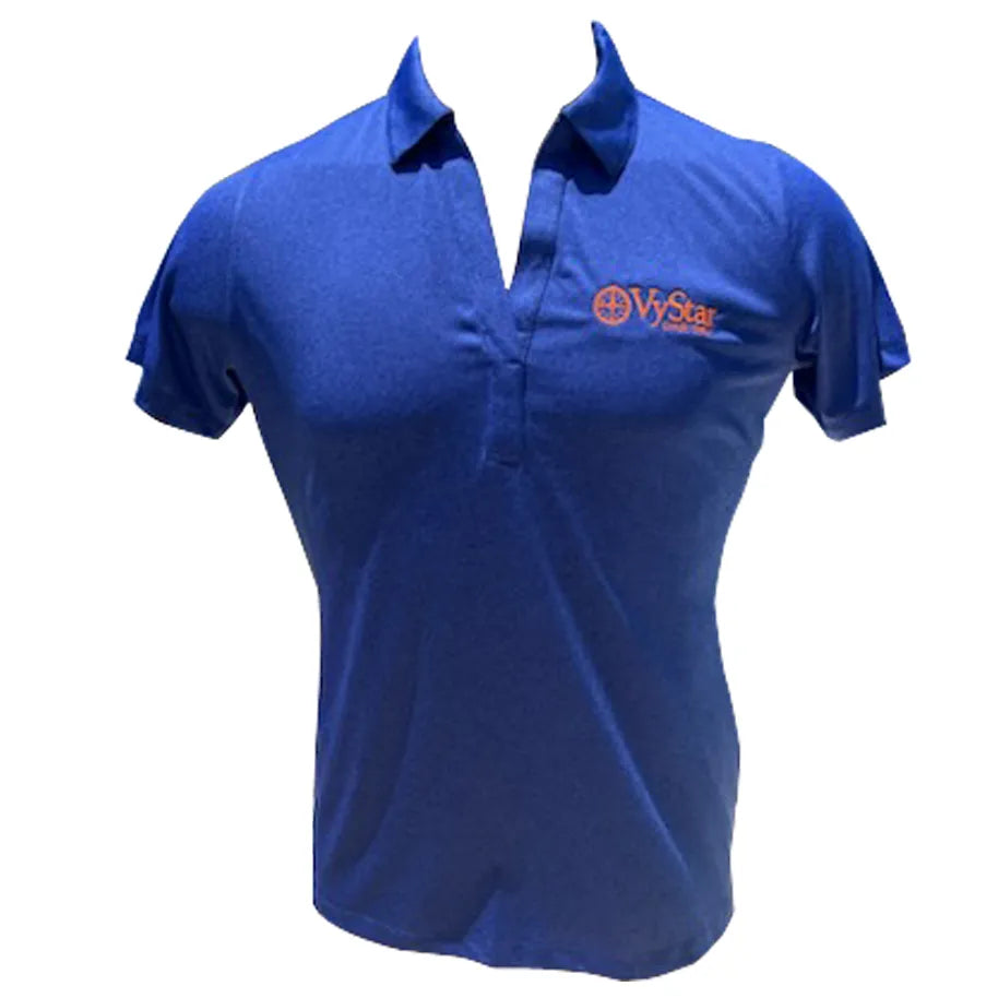 Team Polo - Ladies Heathered Blue