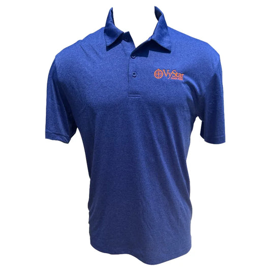 Team Polo - Men's Heathered Blue